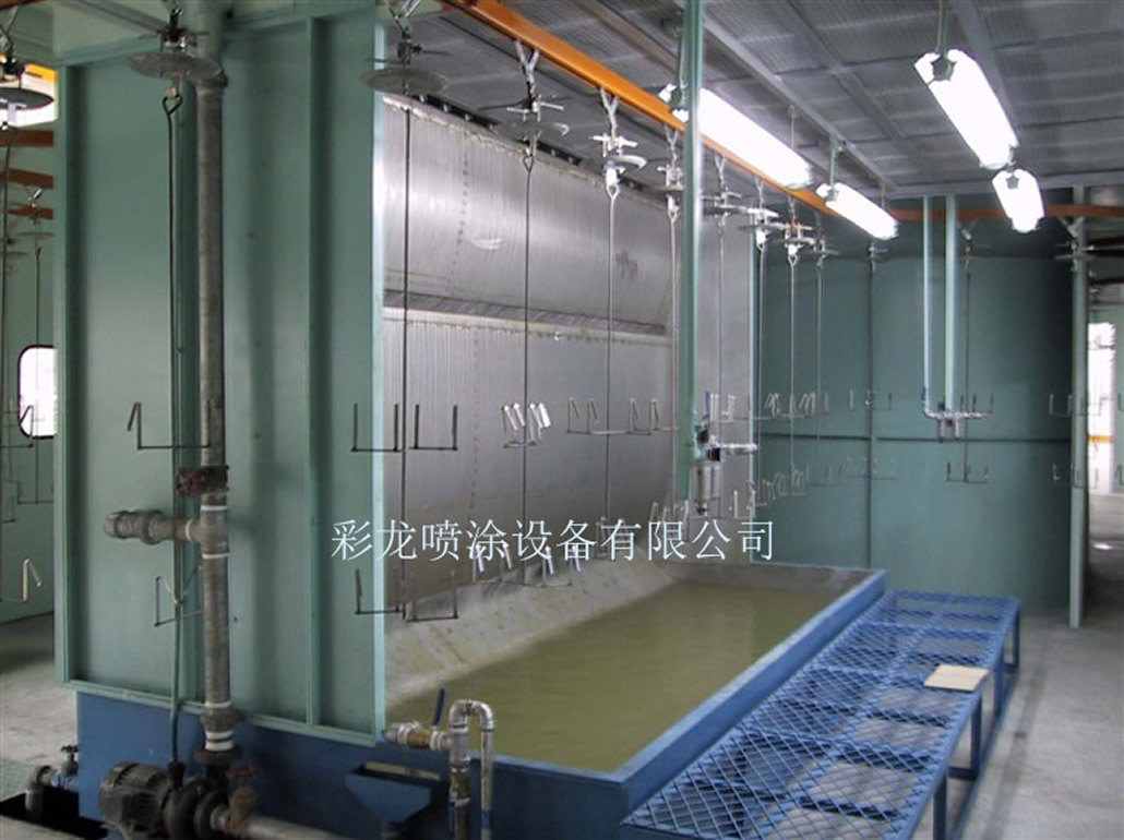 水簾柜噴漆
