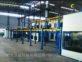 發(fā)動機噴涂線