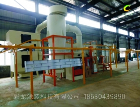 模板噴涂流水線
